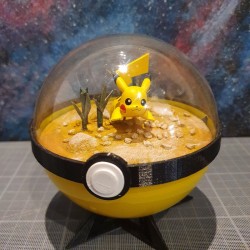 Diorama Pokemon Pikachu -...