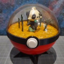 Diorama Pokemon Pandespiègle