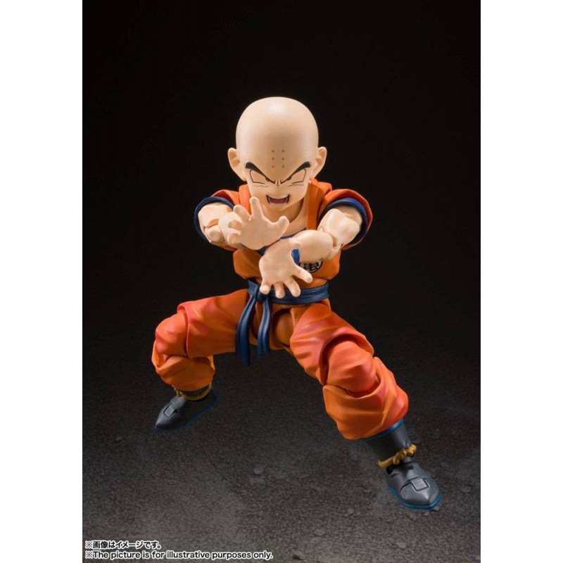 Dragon Ball Z figurine S.H. Figuarts Krillin Earth's Strongest Man 12 cm