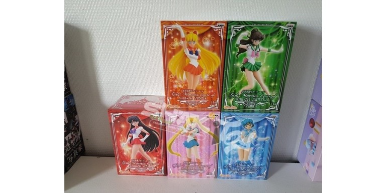 Les figurines Sailor Moon sont en stock